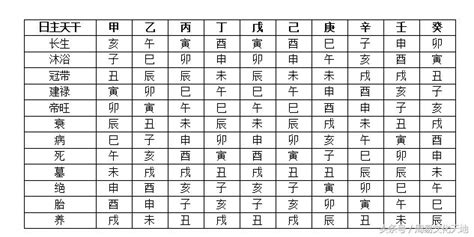 長生右手地支|四柱八字學習筆記十二長生概念以及應用方法 